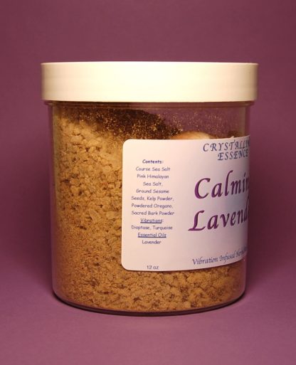Calming Lavender Bath Salts Contents
