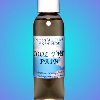 Cool The Pain Vibrational Massage & Bath Oil 4oz Bottle