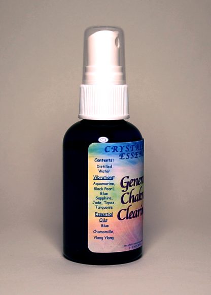 General Chakra Clearing Spray Contents