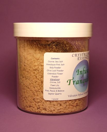 Infuse Tranquillity Bath Salts Contents