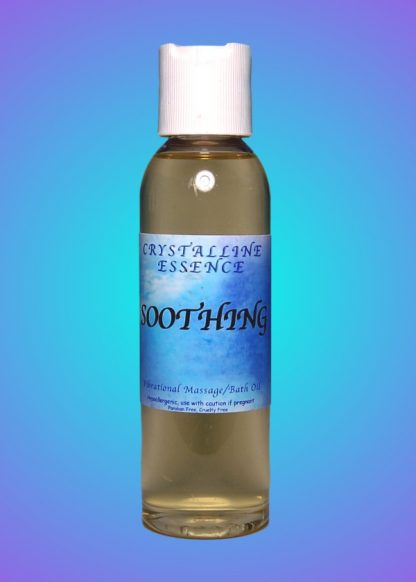 Soothing Vibrational Massage & Bath Oil 4oz Bottle